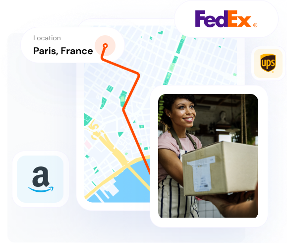 shipping goods and services